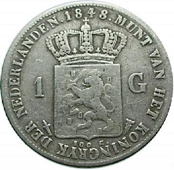 Gulden 1848 Munt